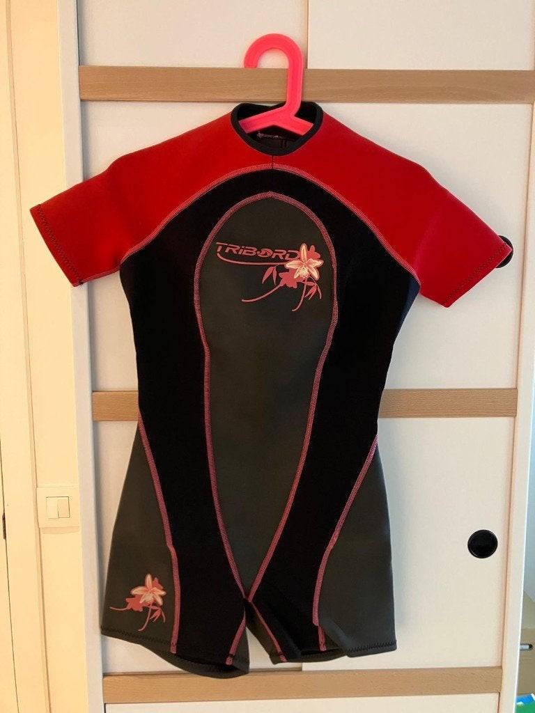 wetsuit shorty Dames Tribord, Wetsuit, Tribord, Ophalen of Verzenden, Zo goed als nieuw