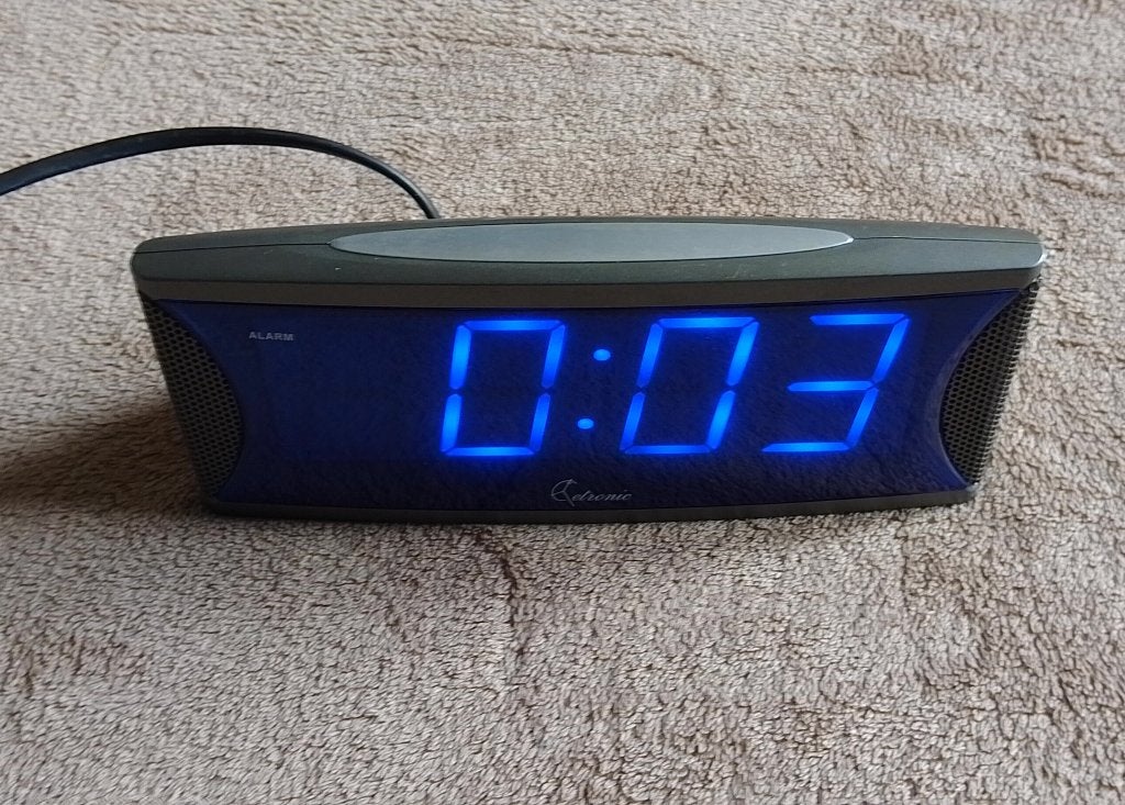 Alarmklok, Enlèvement ou Envoi, Utilisé, Digital