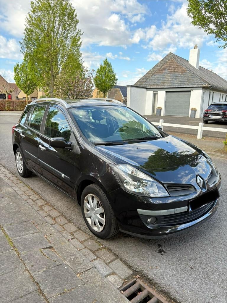 Renault Clio 2008 1.5 diesel, Autos, Argent ou Gris, Achat, Boîte manuelle, 5 portes