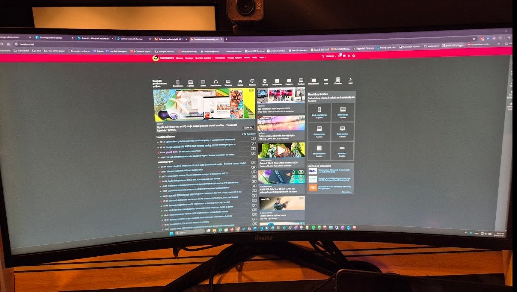 iiyama G-Master GCB3480WQSU-B1, Computers en Software, Monitoren, Iiyama G-Master, VA, Zo goed als nieuw, HDMI