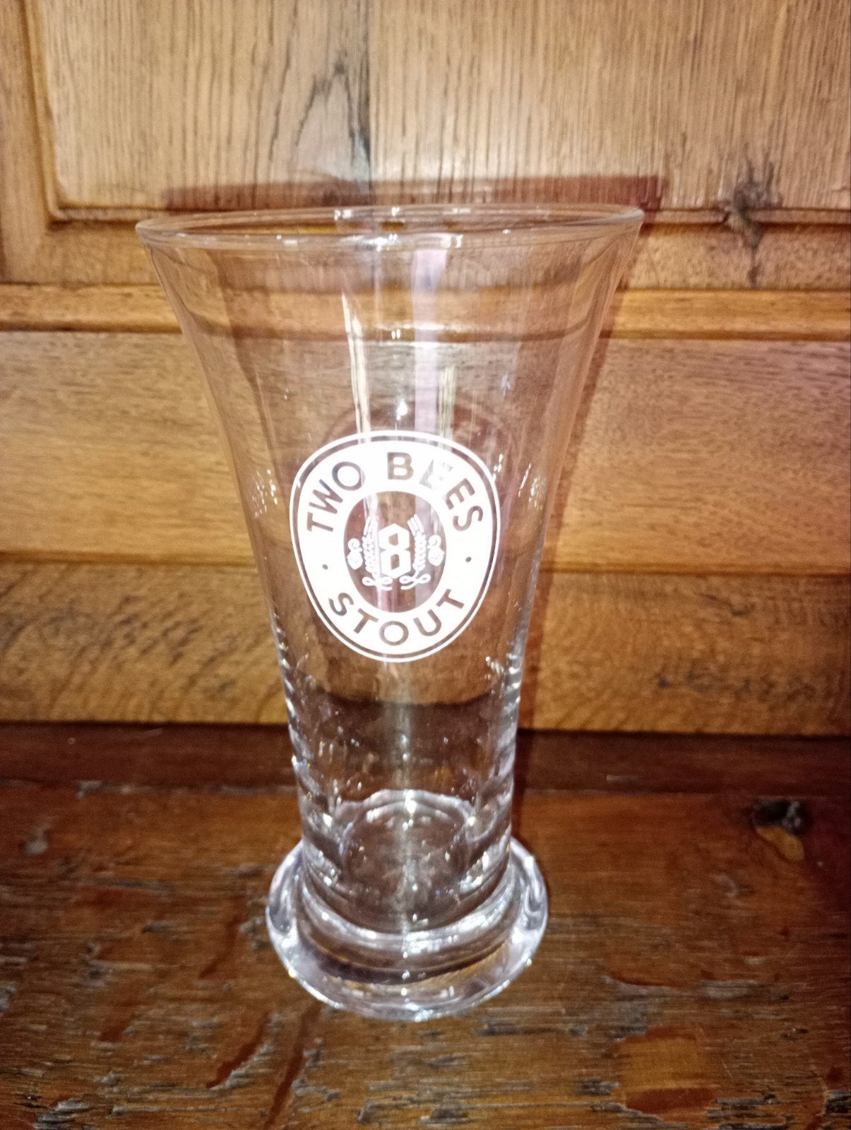 Brasserie bière verre Two Beés, Collections, Enlèvement ou Envoi, Neuf, Verre ou Verres, Autres marques