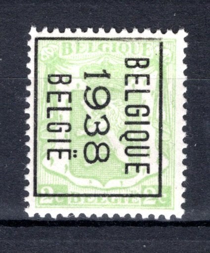 PRE330B MNH** 1938 - BELGIQUE 1938 BELGIE, Envoi, Non oblitéré, Neuf