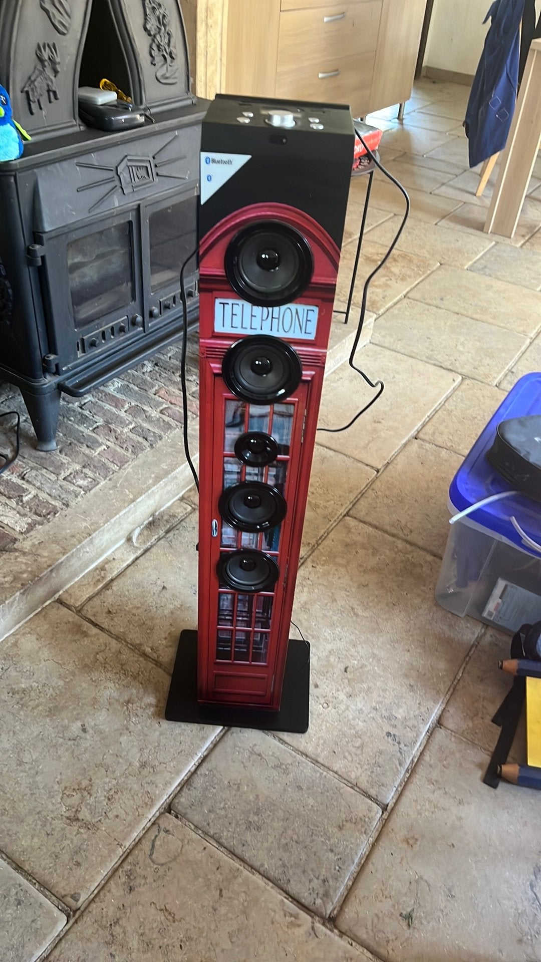 Haut-parleur Bluetooth, TV, Hi-fi & Vidéo, Moins de 60 watts, Comme neuf, Enlèvement, Entrée AUX