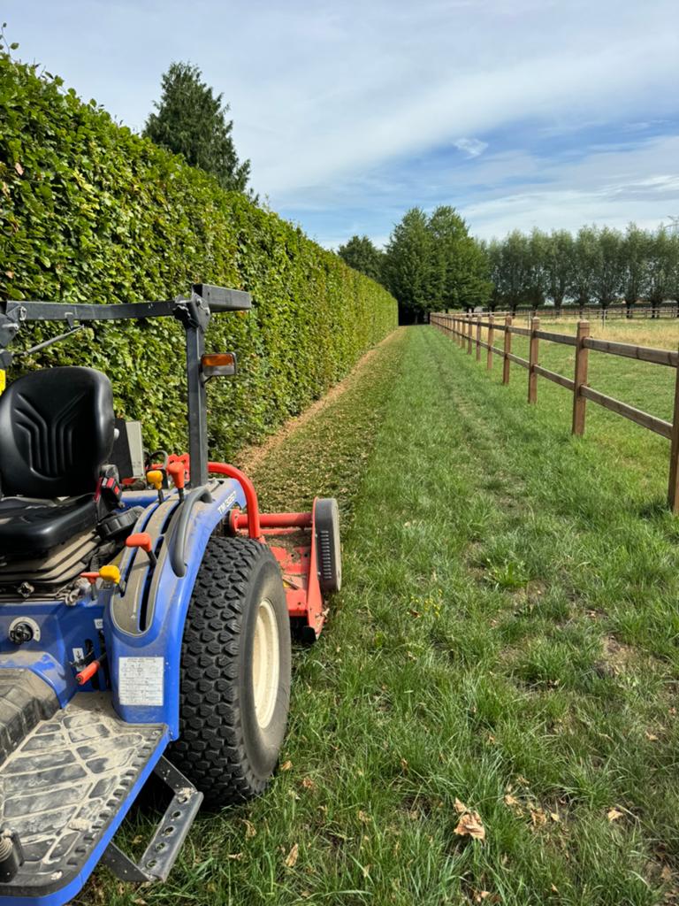 Mini tractor werken, Ophalen, Nieuw, 20 m² of meer, Gras