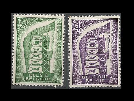 Timbres 994/95 Europa l’édification de l’Europe nouvelle, Envoi, Timbre-poste, Neuf, Europe