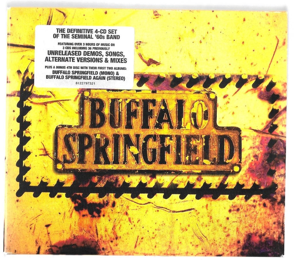 Kit 4 CD Buffalo Springfield, CD & DVD, Comme neuf, Enlèvement, Folk rock, Comprend un livret