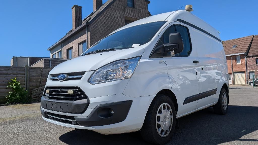 Ford Transit Custom 2.0 Tdci Airco Sortimo Kast 8900+Btw, Autos, Camionnettes & Utilitaires, Entreprise, Achat, Mercedes-Benz Certified
