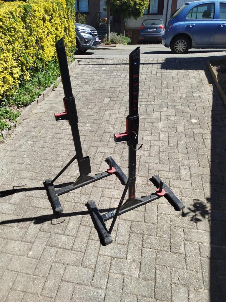 Chandelles musculation pour barres droites, Enlèvement
