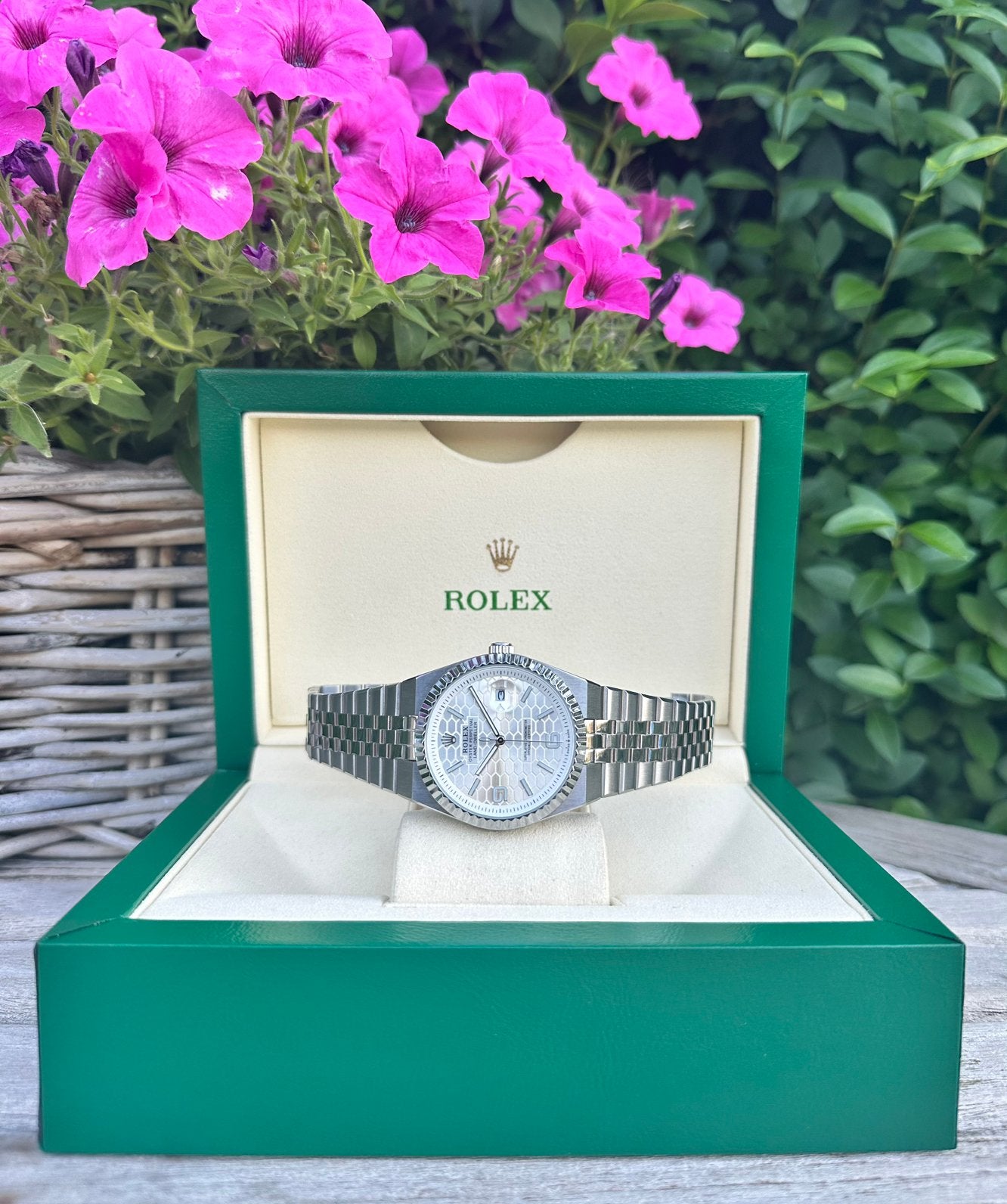 Rolex Land-Dweller, Handtassen en Accessoires, Horloges | Heren, Ophalen of Verzenden, Nieuw, Zilver, Rolex