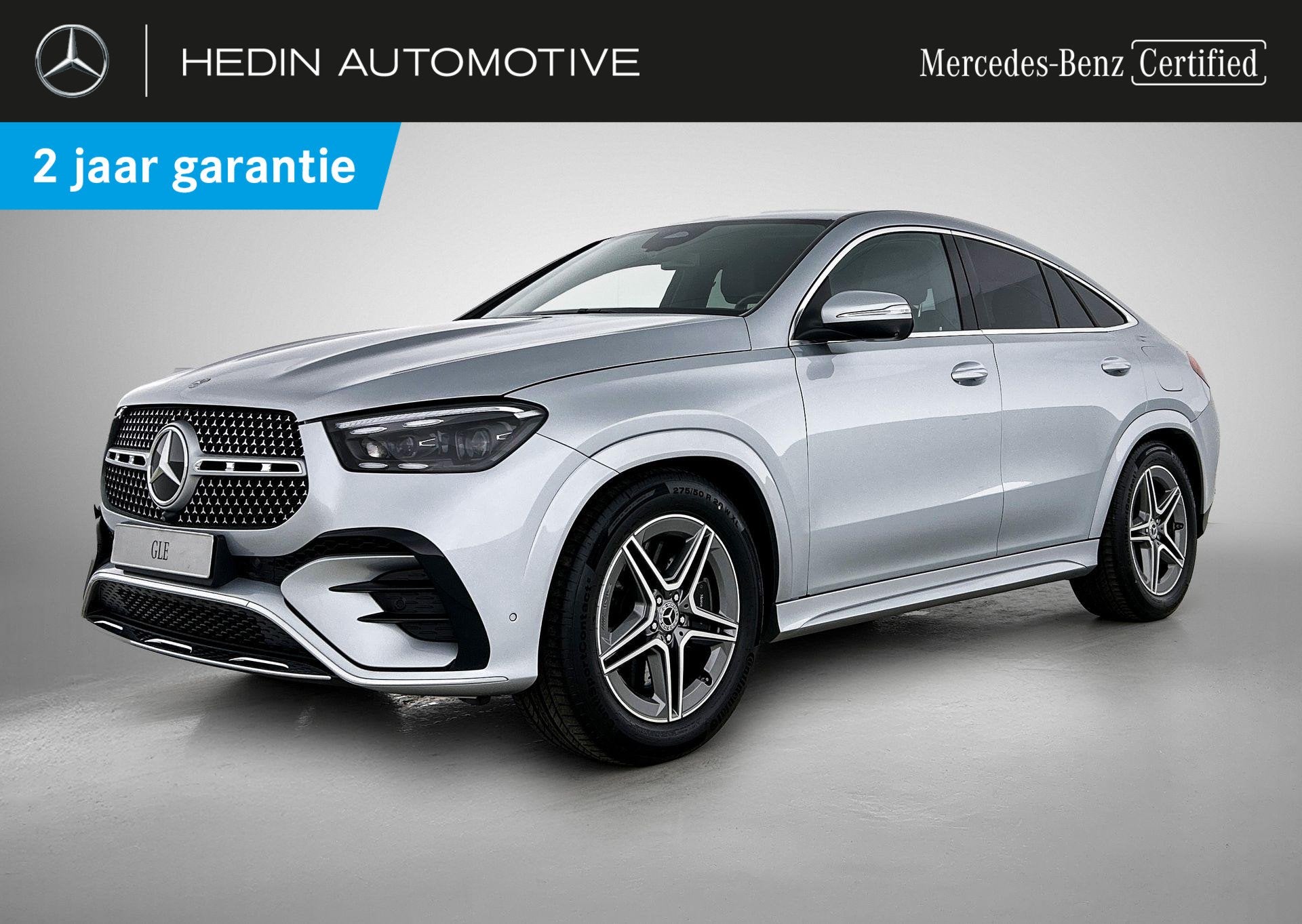 Mercedes-Benz GLE-Klasse 350 DE 4MATIC Coupé AMG Line Trekh, Autos, 2700 kg, Argent ou Gris, Electronic Stability Program (ESP)