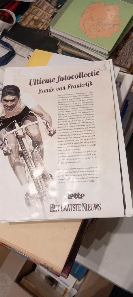 Verzamelmap tour de france, Verzamelen, Ophalen of Verzenden, Zo goed als nieuw, Foto