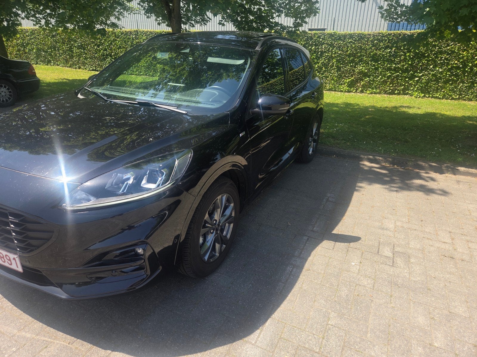 Ford Kuga 1.5 ecoboost st-line, Auto's, Ford, Euro 6, Zwart, Bedrijf, Handgeschakeld