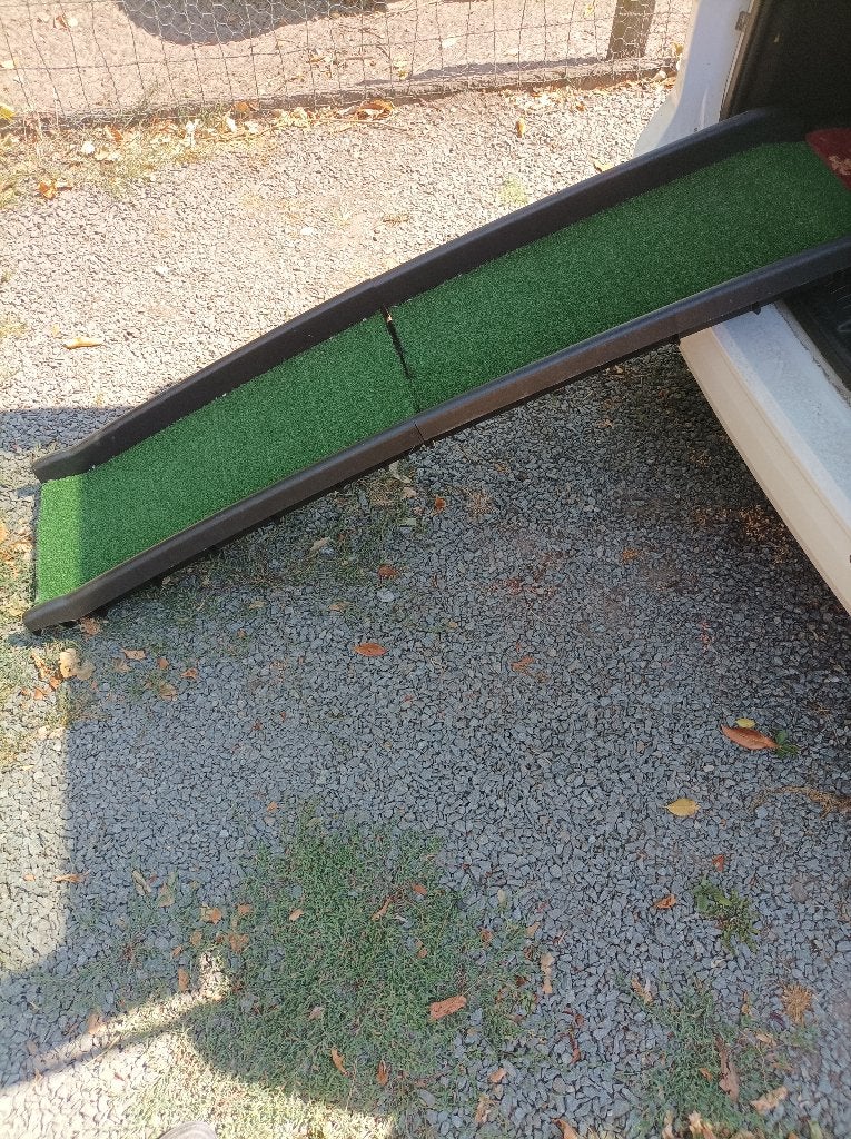 passerelle, marche pour chien et voiture, Enlèvement, Comme neuf, Rampe pour chien