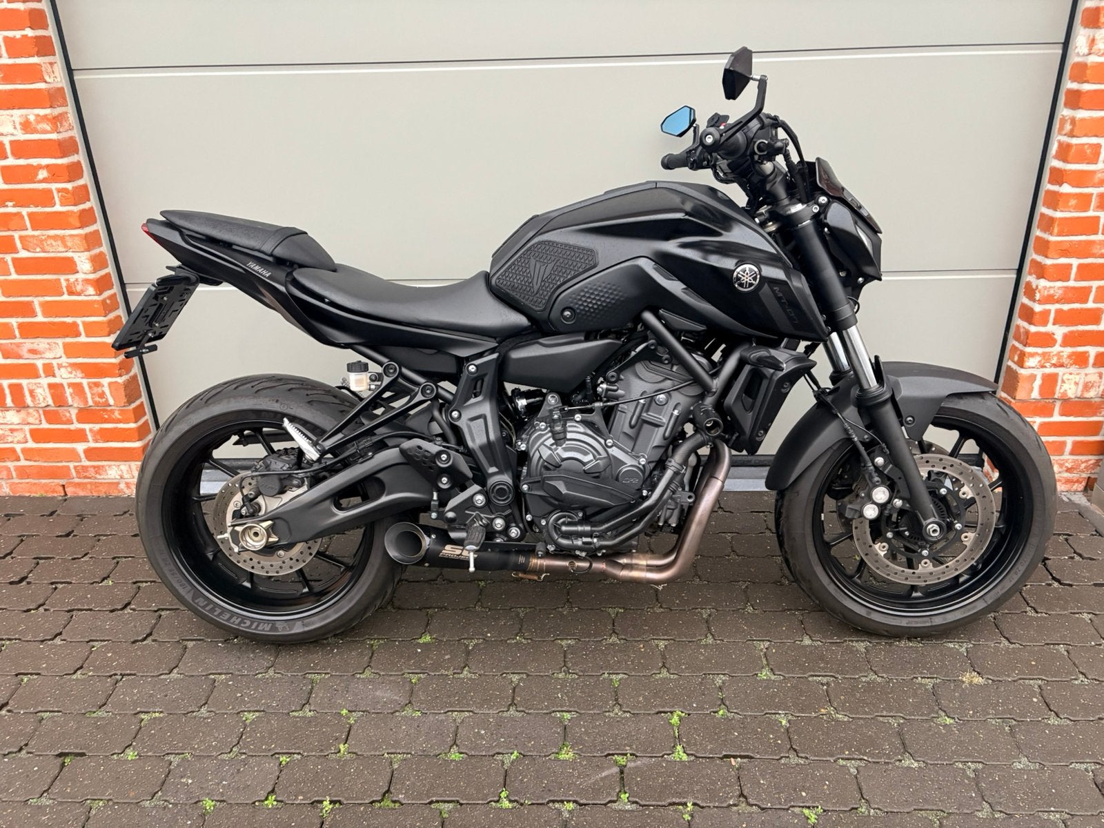 Yamaha MT07 - Full Black - Top staat en vette sound, Motoren, Particulier