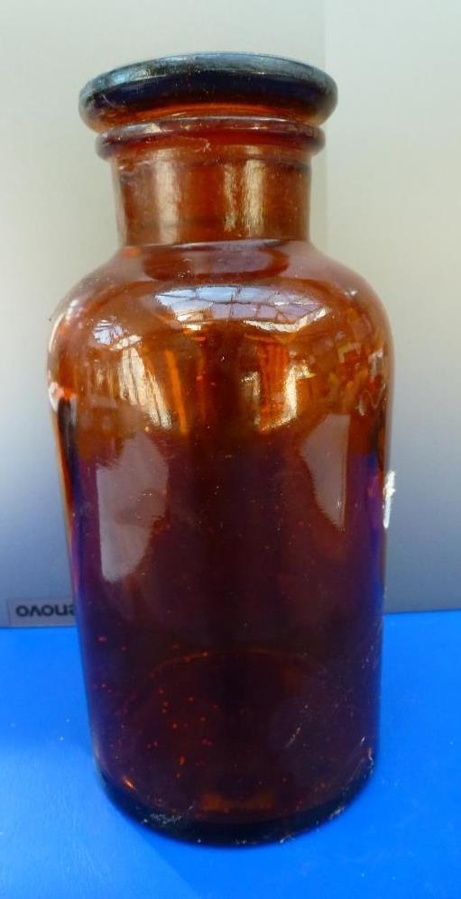 Laboratorium fles met stop 500 ml, Ophalen of Verzenden, Gebruikt