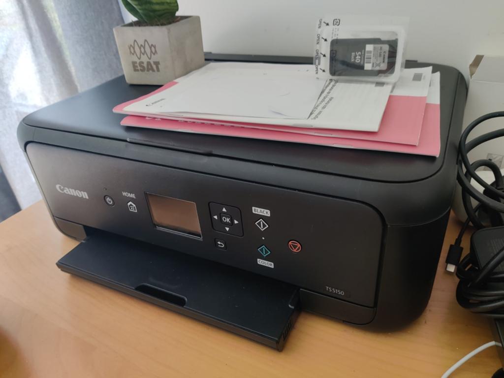Canon inkjet printer TS5150, Ophalen, Printer