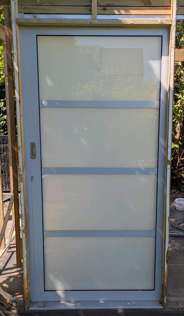 Schuifdeur tuinhuis, Doe-het-zelf en Bouw, Ophalen, Schuifdeur