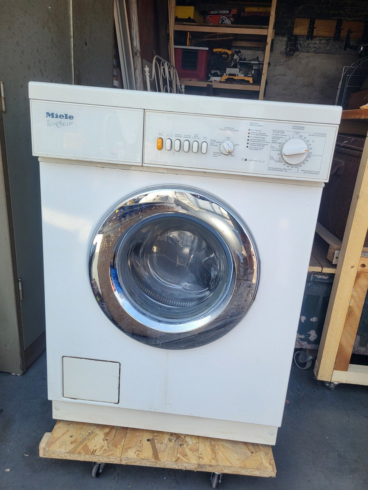 wasmachine Miele, Enlèvement