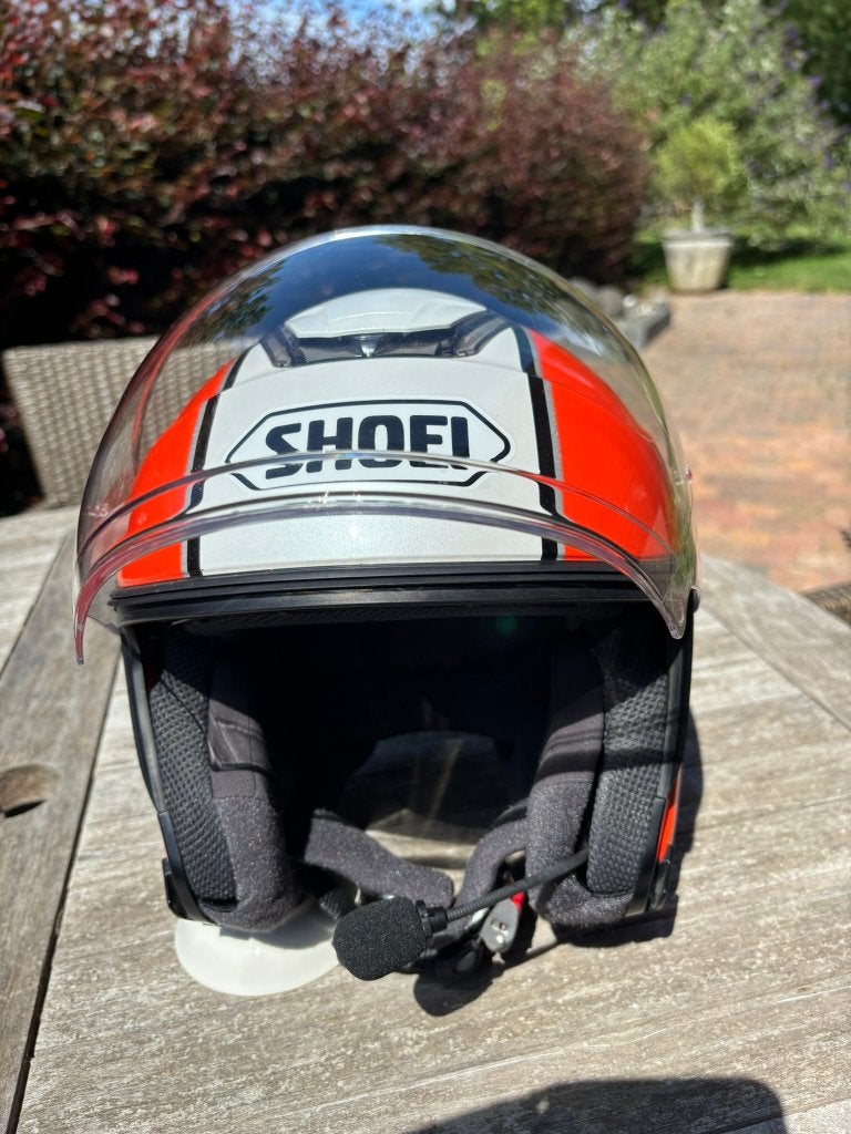 Casque jet SHOEI J-Cruise taille M en parfait état, Motos, M, Seconde main, Casque jet, Enlèvement