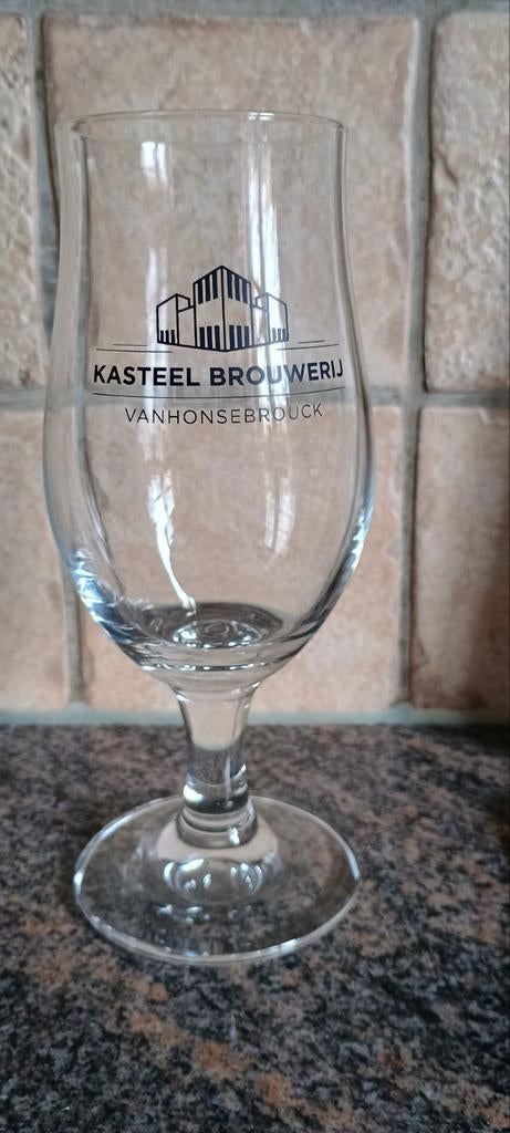 Proefglas Van Honsebrouck Kasteel brouwerij, Ophalen of Verzenden
