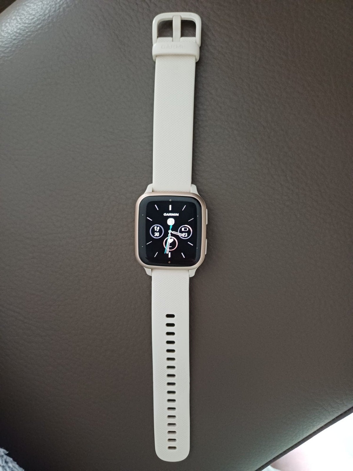 Smartwatch Garmin Venu SQ 2, Gebruikt, Wit, Garmin, Ophalen of Verzenden