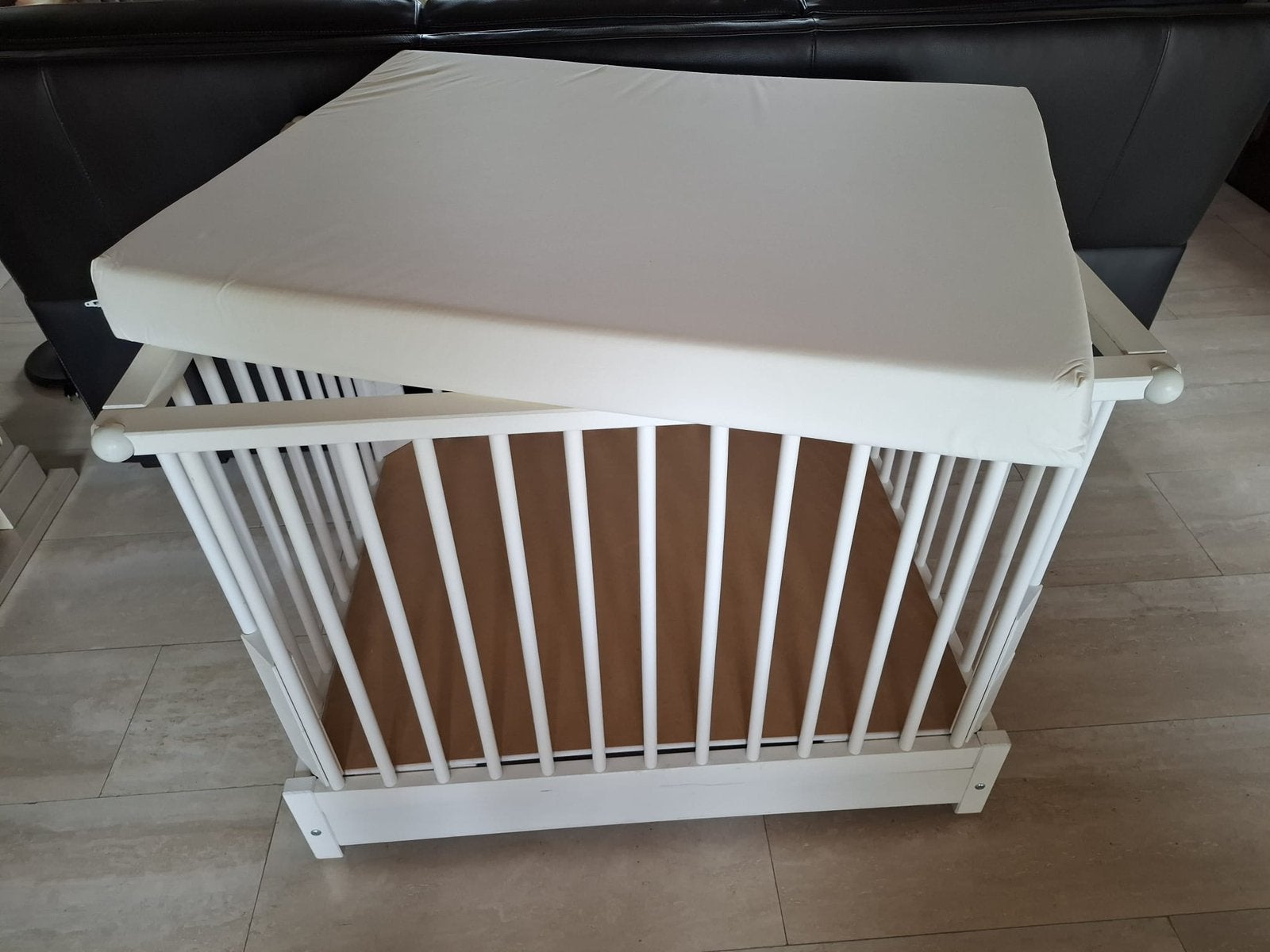 Babypark in goede staat met afwasbare matras, Kinderen en Baby's, Ophalen of Verzenden, Zo goed als nieuw