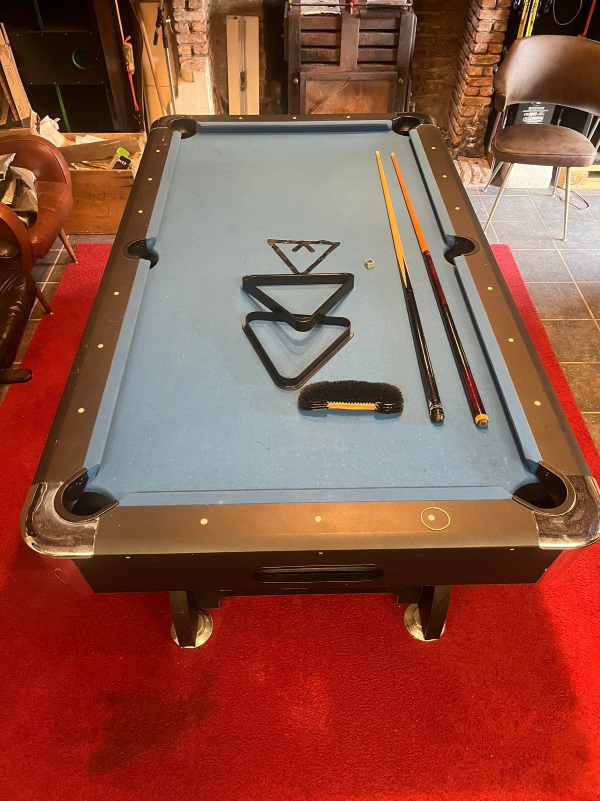 Pooltafel 7ft, Sport en Fitness, Biljarten en Poolen, Ophalen, Zo goed als nieuw, Pooltafel