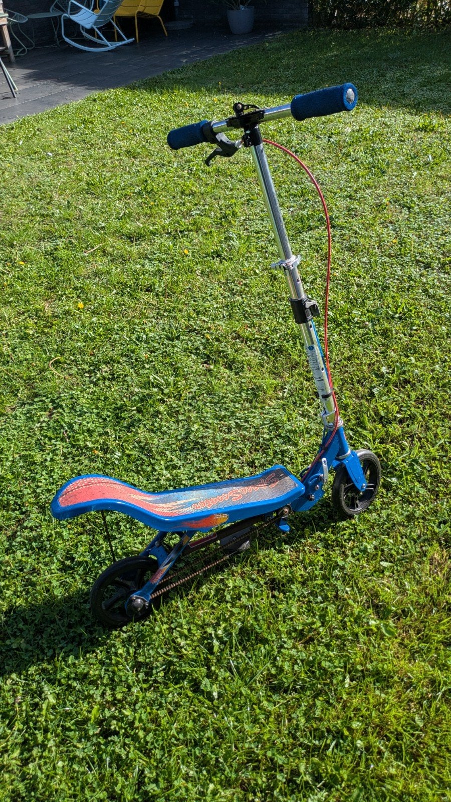 space scooter, Ophalen, Gebruikt