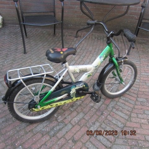 TE KOOP MOOI JONGENSFIETS MERK LOEKIE WIELMAAT 16 INCH, Vélos & Vélomoteurs, Enlèvement, Comme neuf, Frein à rétropédalage, Loekie