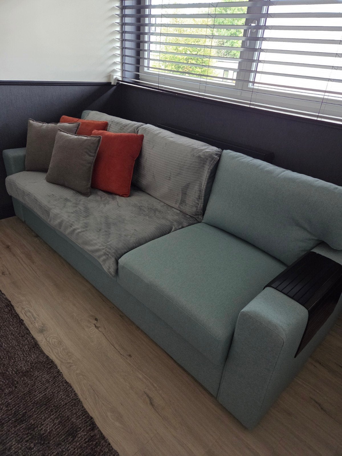 groen 2´ pers zetelbed ikea, Ophalen, Nieuw, Groen