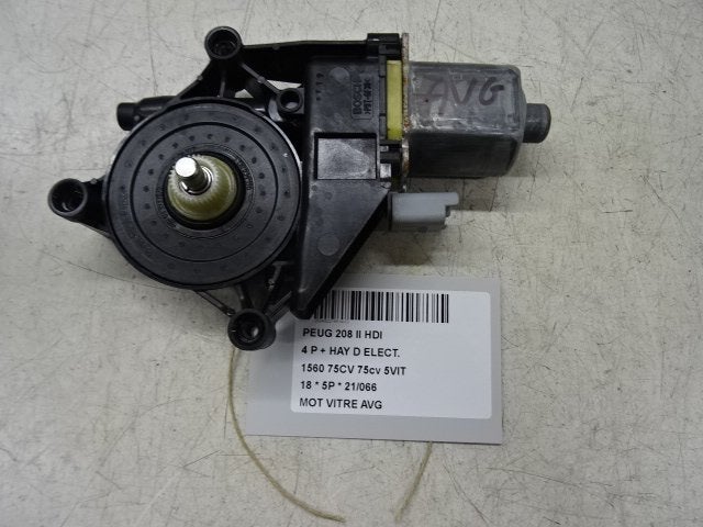 MOTEUR LEVE VITRE ELECTRIQUE AVANT GAUCHE (9674254480), Utilisé, Gauche, Peugeot
