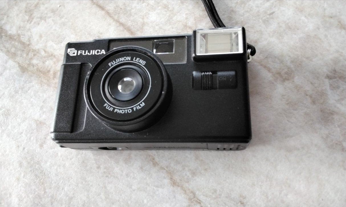 Analoog fototoestel Fujica MF, Ophalen of Verzenden