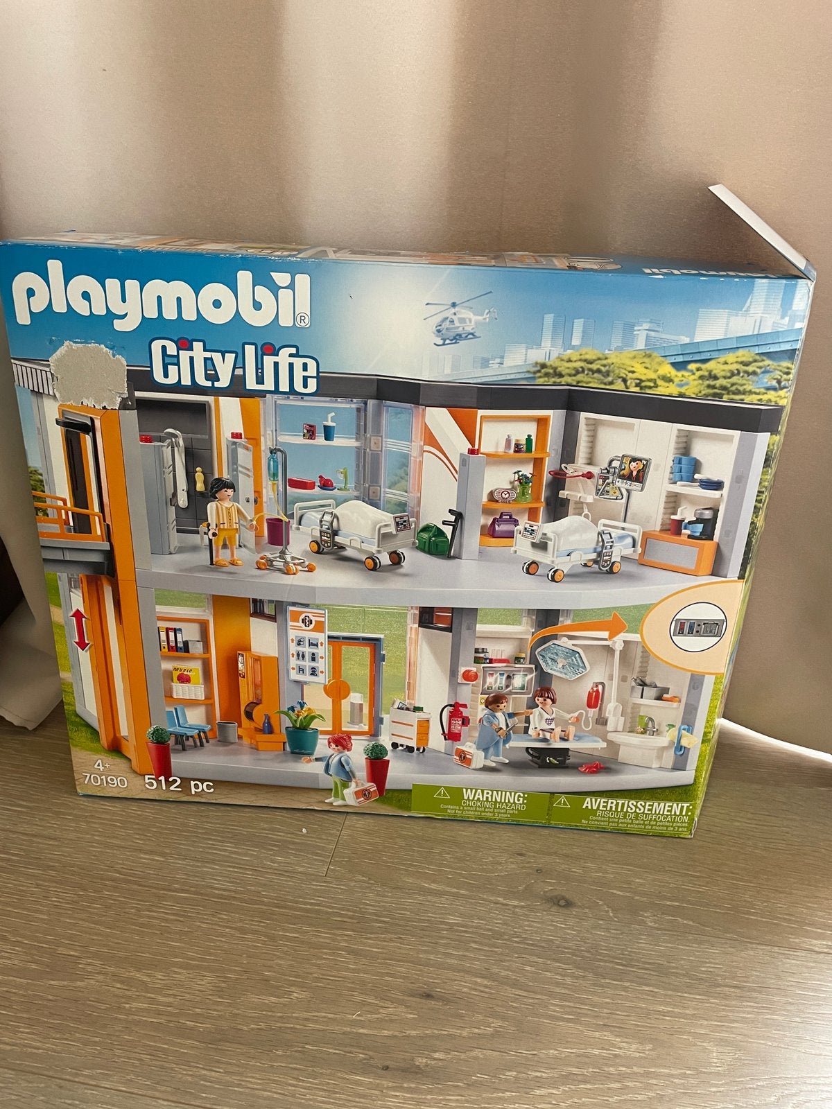 Playmobil city life groot ziekenhuis 70190, Kinderen en Baby's, Speelgoed | Playmobil, Ophalen, Gebruikt, City life