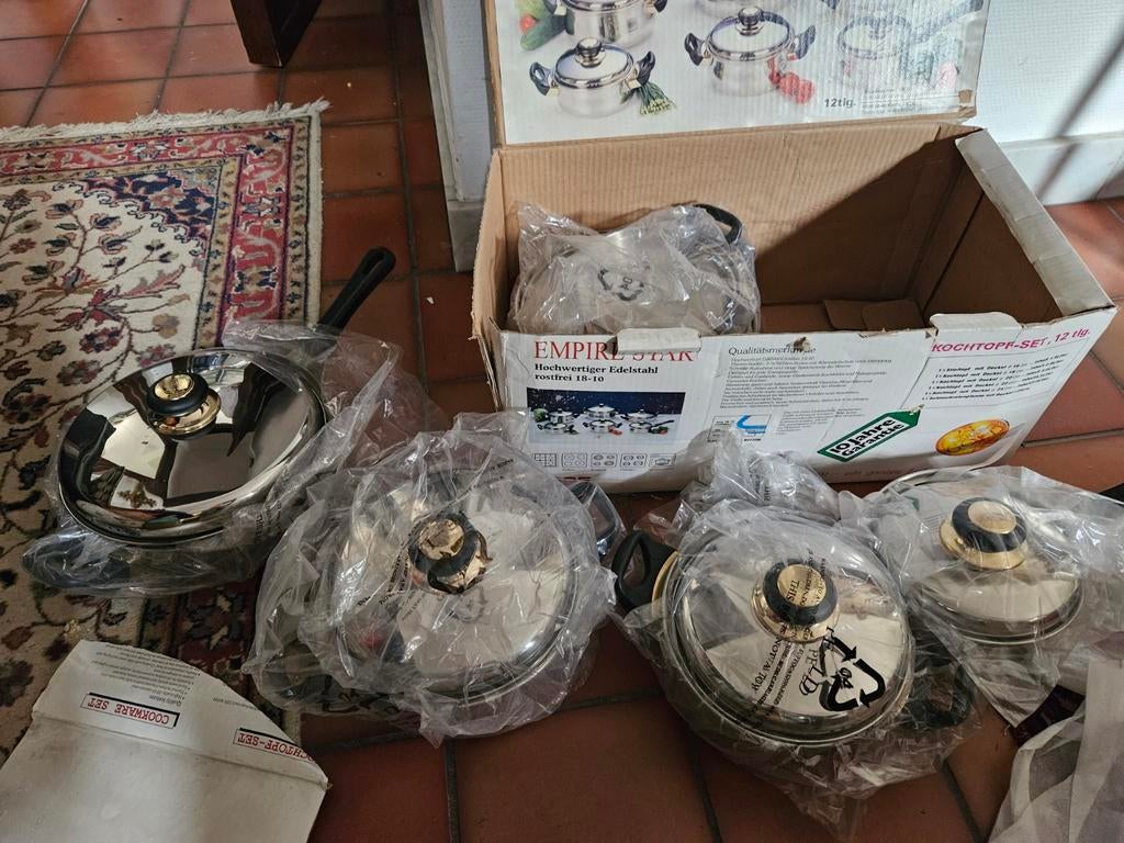 6 delige potten set, Enlèvement, Neuf