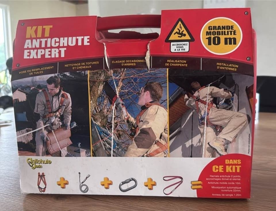 Kit anti-chute / Harnais de sécurité, Enlèvement, Neuf