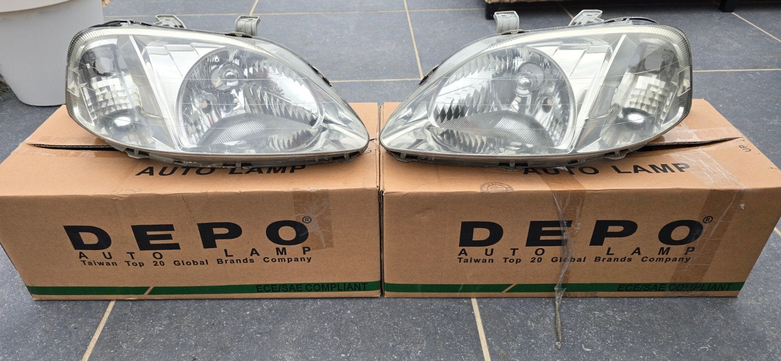 OEM Valeo Honda Civic EJ9 facelift koplampen, Autos : Pièces & Accessoires, Enlèvement, Honda