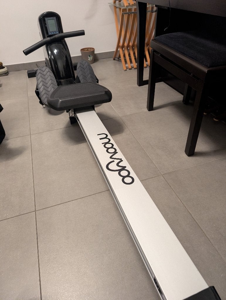Rameur Moovyoo Drakar, Sports & Fitness, Appareils de fitness, Rameur, Bras, Enlèvement, Utilisé