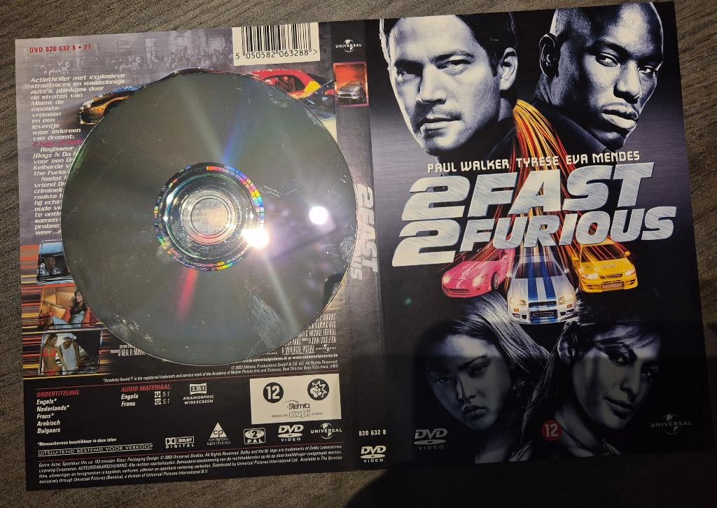 Fast & furious 2, Cd's en Dvd's, Vanaf 12 jaar, Ophalen of Verzenden, Zo goed als nieuw, Actie