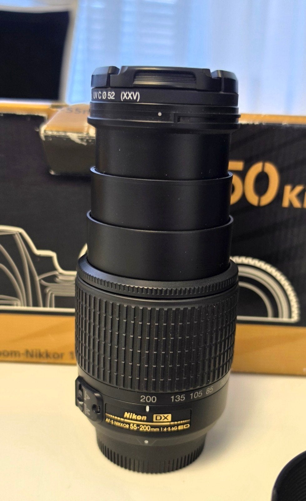 Nikon Telelens 55-200, Audio, Tv en Foto, Ophalen, Nikon, Telelens
