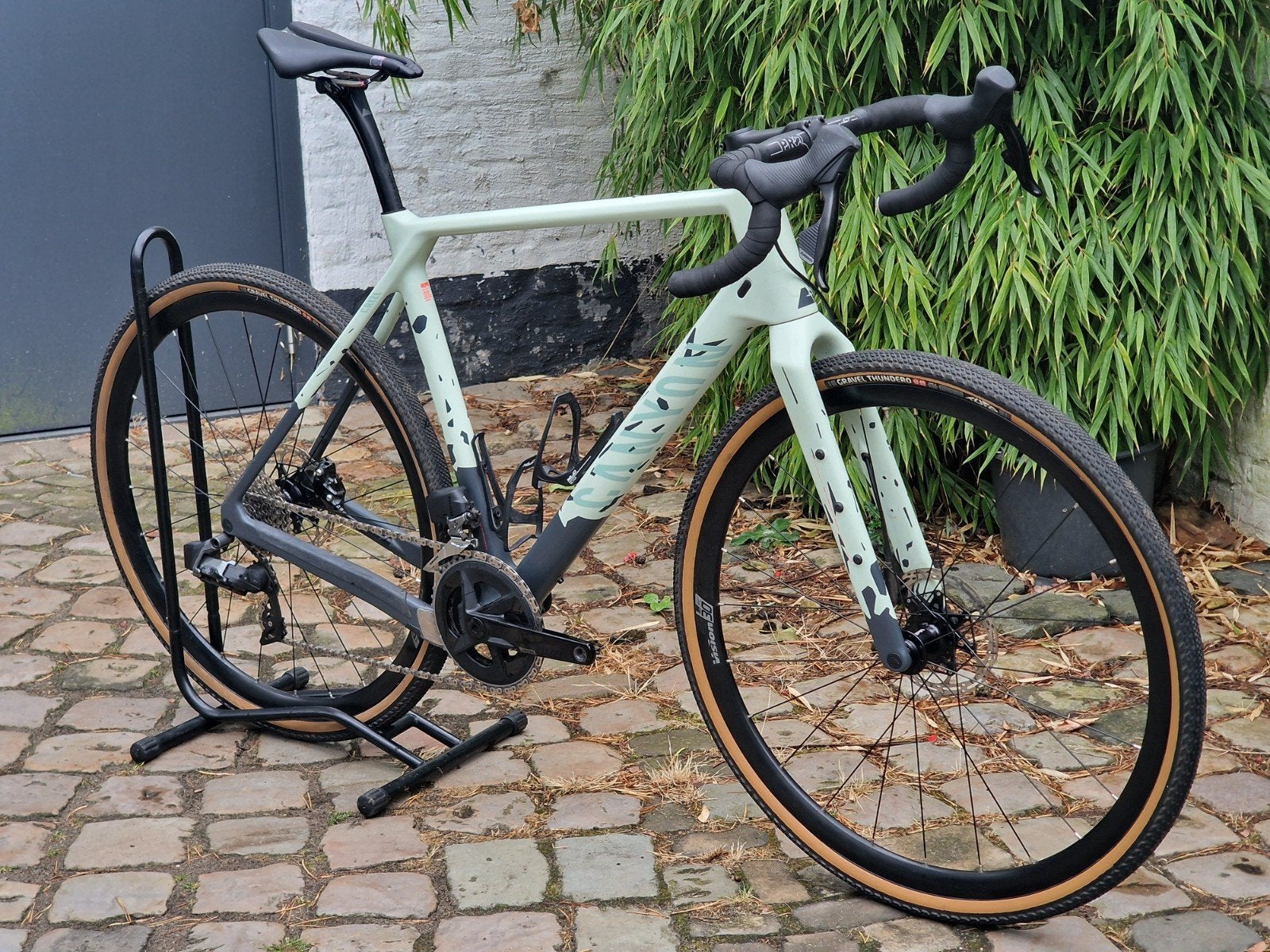 Canyon Grizl CF 2023 Sram Rival AXS maat L met Extra’s, Ophalen, Carbon