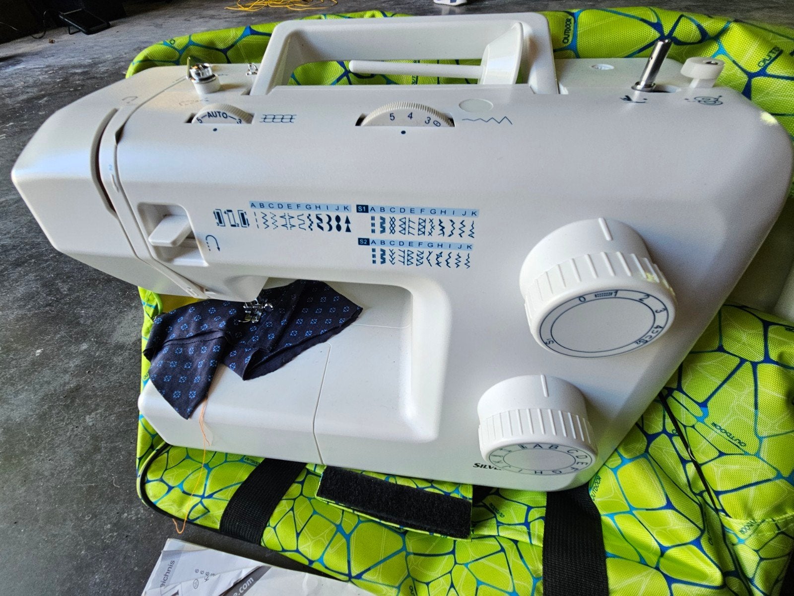 Silvercrest Naaimachine met tas/hoes nieuwstaat, Ophalen, Naaimachine