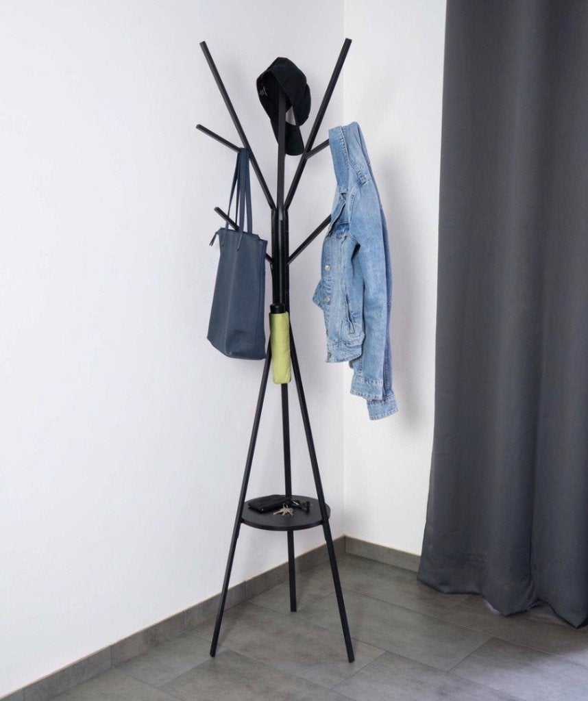 Kapstok, Huis en Inrichting, Woonaccessoires | Kapstokken, Ophalen, Gebruikt, Metaal, Staande kapstok