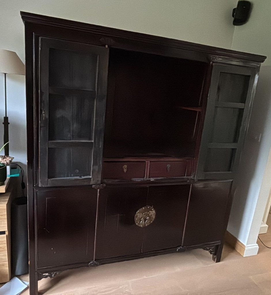 Chinese kast, Ophalen