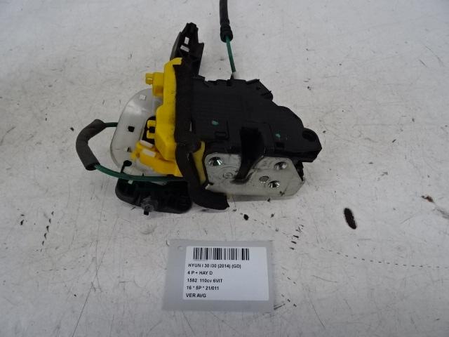 SERRURE DE PORTE AVANT GAUCHE i30 (GDHB5) (81310A6100), Autos : Pièces & Accessoires, Utilisé, Gauche, Hyundai