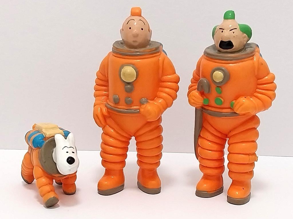 3 vintage Kuifje figuurtjes uit 1994, Verzamelen, Ophalen of Verzenden, Kuifje, Zo goed als nieuw