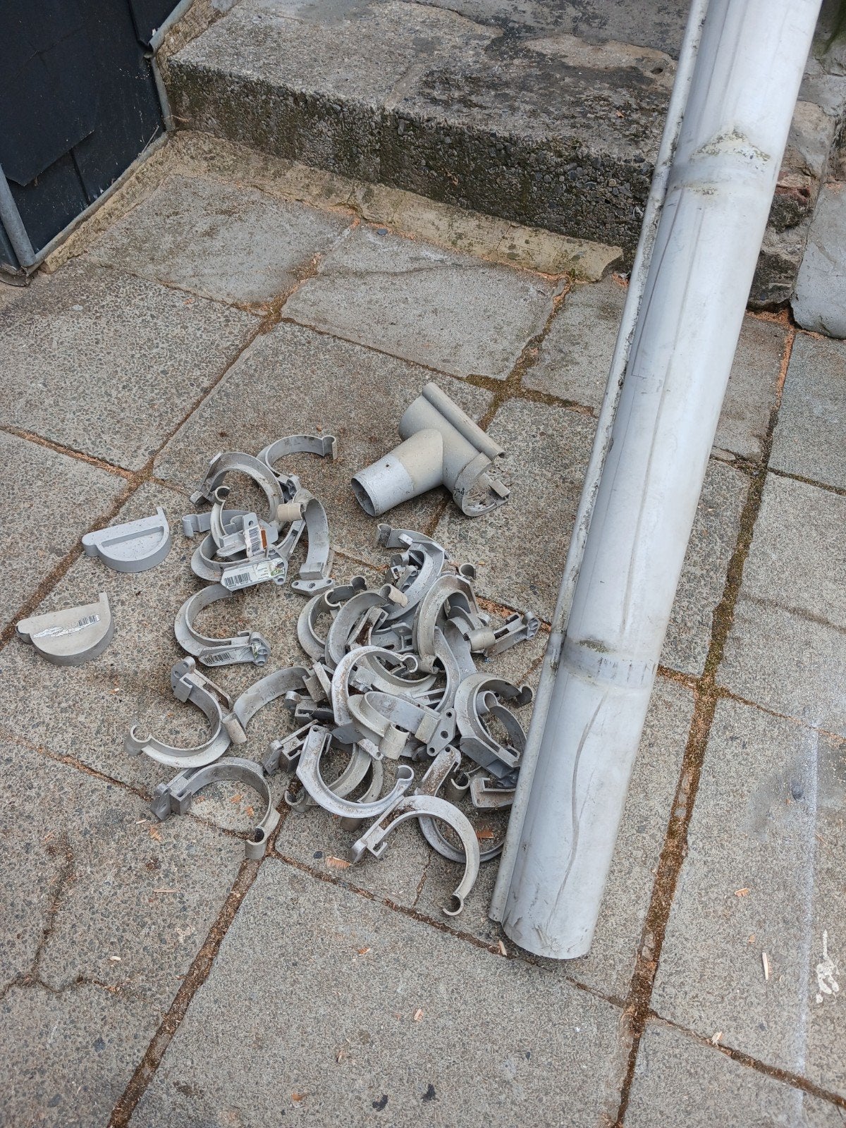 goutiére, Ophalen, PVC