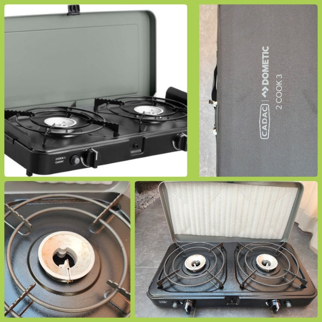 2 pits gaskookvuur - turbovlam! - outdoor&camping, Jardin & Terrasse, Barbecues à gaz, Comme neuf, Enlèvement