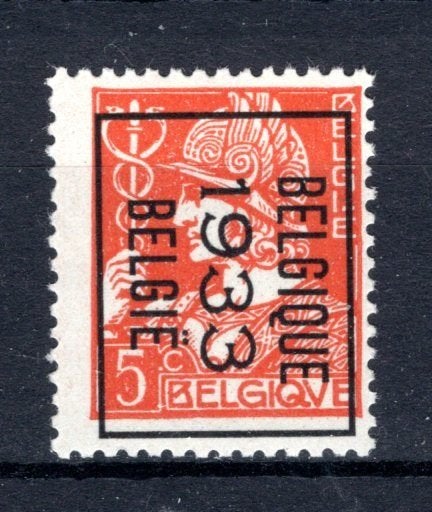 PRE261B MNH** 1933 - BELGIQUE 1933 BELGIE, Envoi, Non oblitéré, Neuf