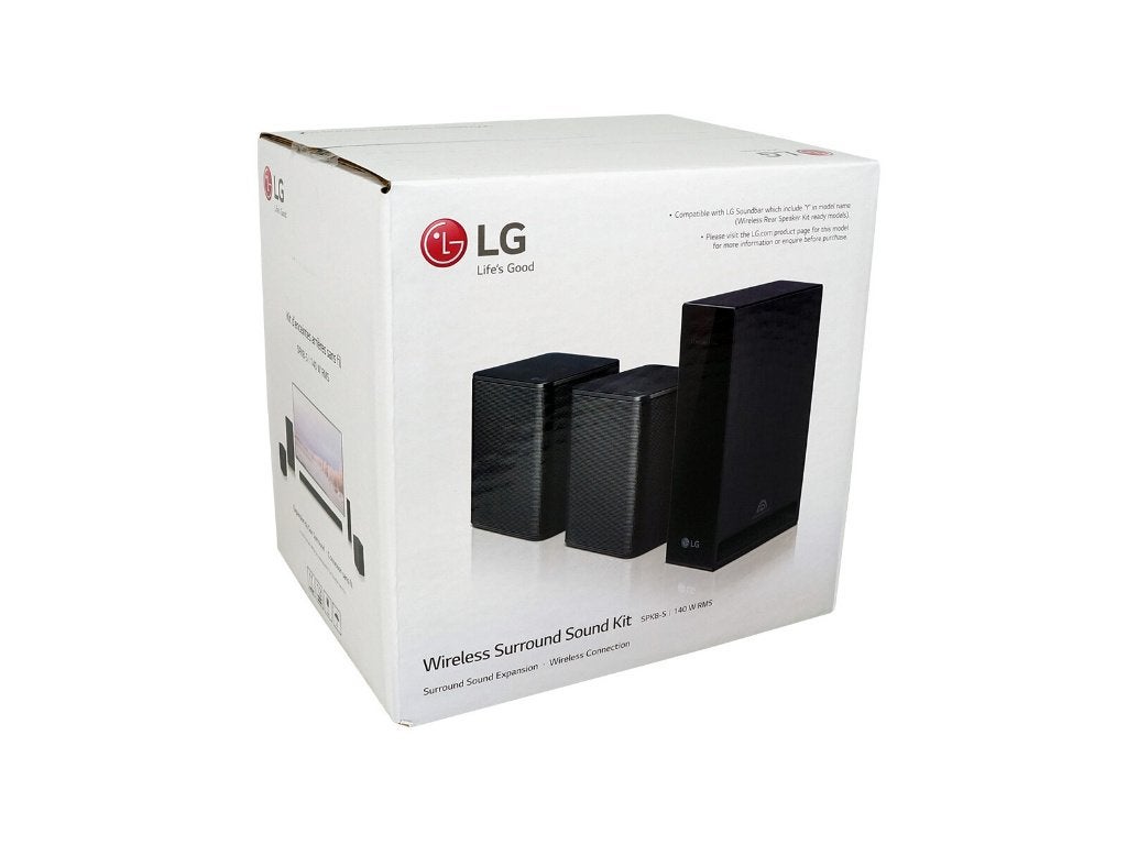 LG SPK8-S - Kit enceintes arrières sans fil barre de son LG, Audio, Tv en Foto, Soundbars, Ophalen of Verzenden, Zo goed als nieuw