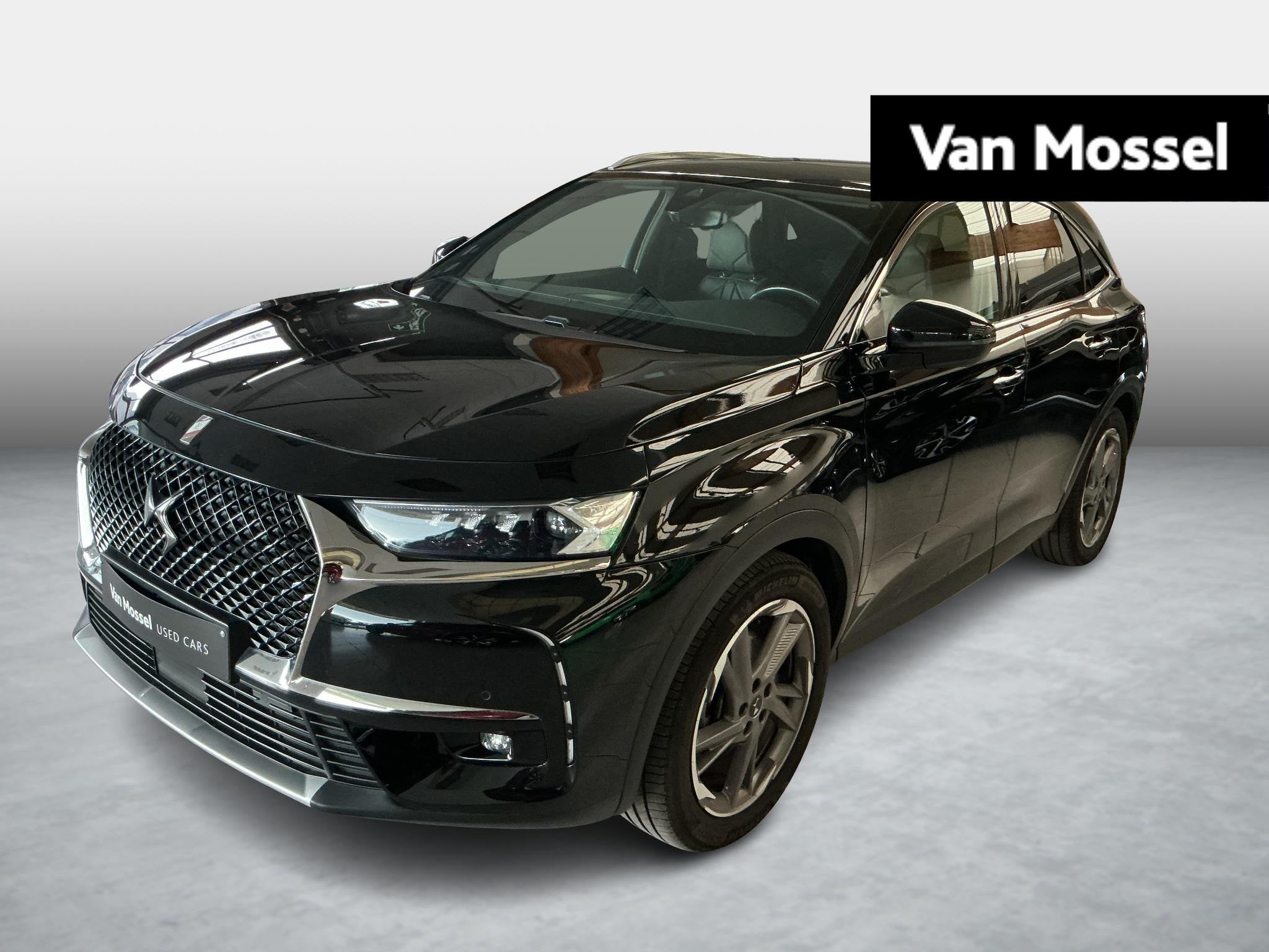 DS 7 Crossback Crossback E-TENSE 4x4 Grand Chic, Auto's, DS, Dealer onderhouden, Stof, Gebruikt, Zwart